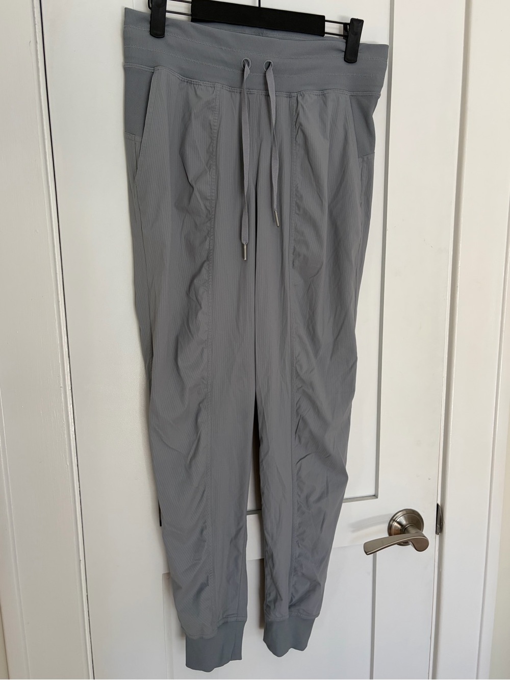 33. Size 6 LULULEMON Grey Dance Studio Joggers